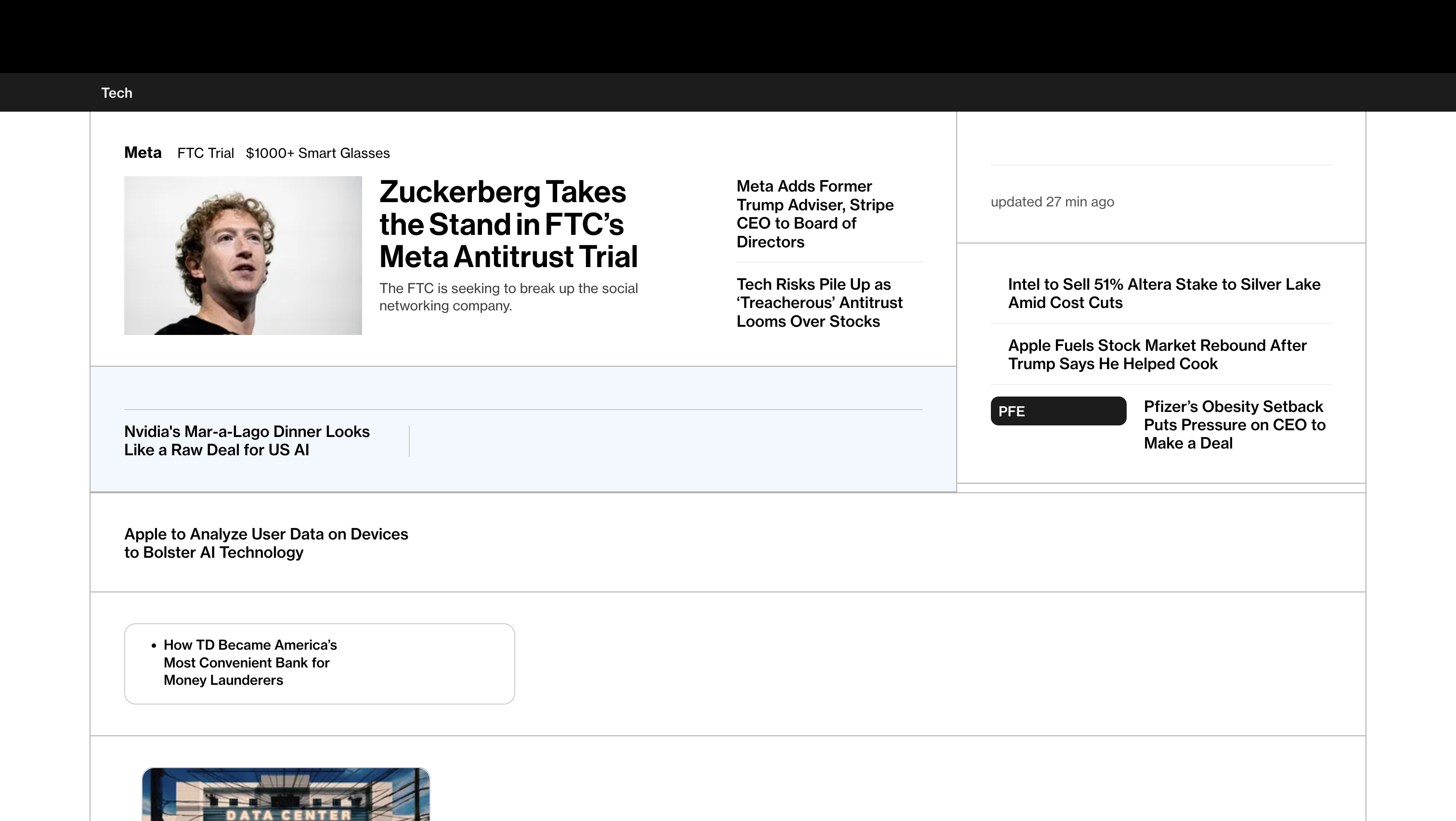 Bloomberg Task Mode